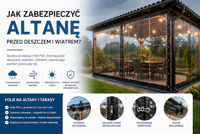 zabezpieczenie altany